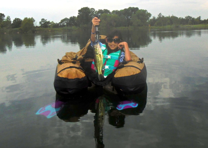 Fishing in a Float Tube!! 